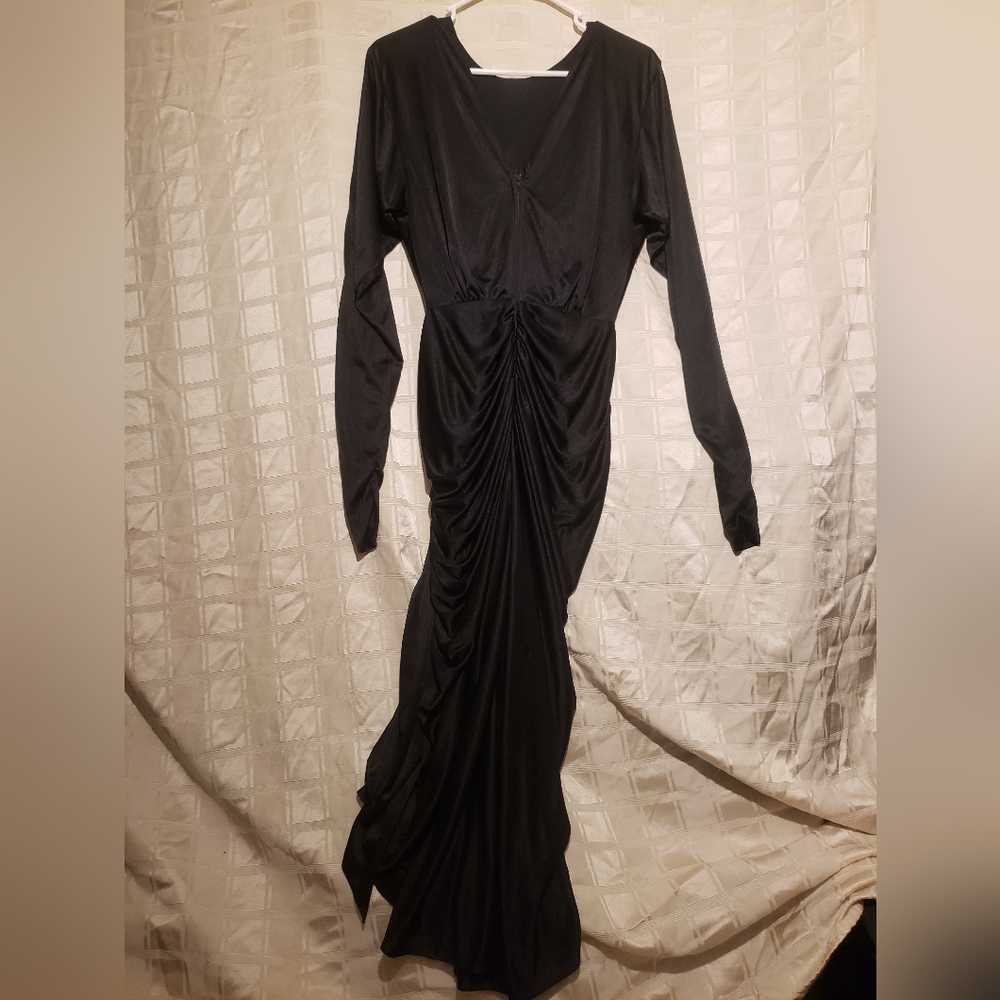 Long black dress size unknown